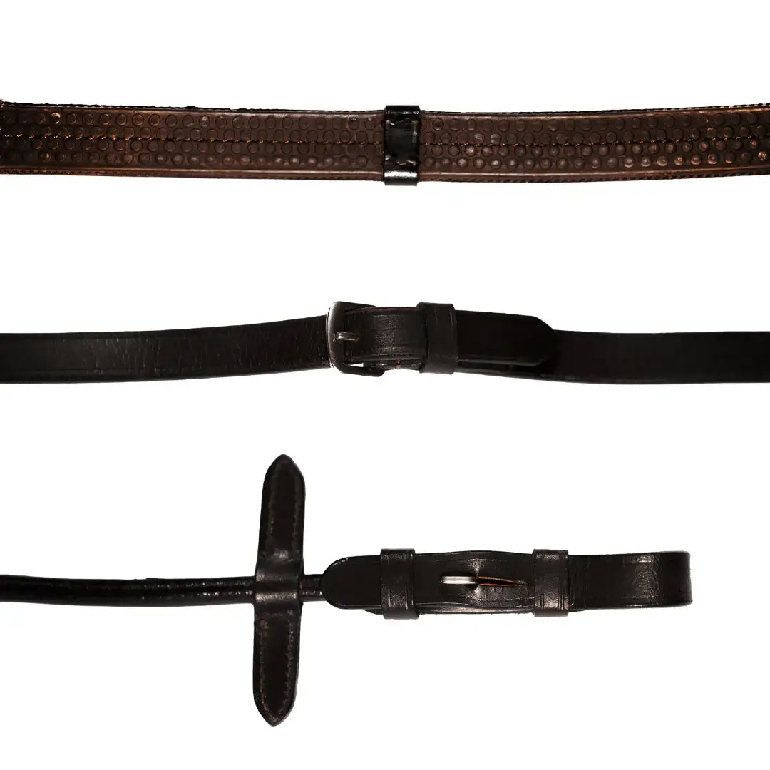 Rolled Leather Reins