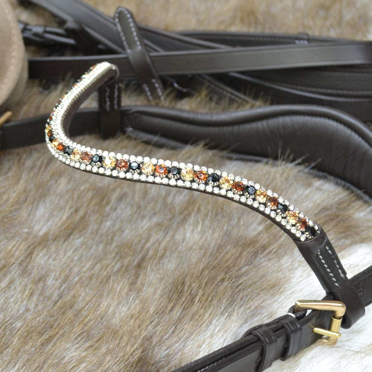 Amber Crystal Browband